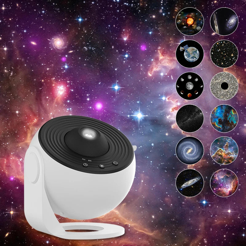 Night Light Galaxy Projector Starry Sky Projector 360Β° Rotate Planetarium Lamp For Kids Bedroom Valentines Day Gift Wedding Deco