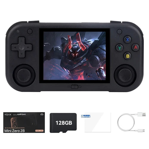MINI ZERO 28 Handheld Game Console 64-bit Android System 2.8 Inch IPS 640*480