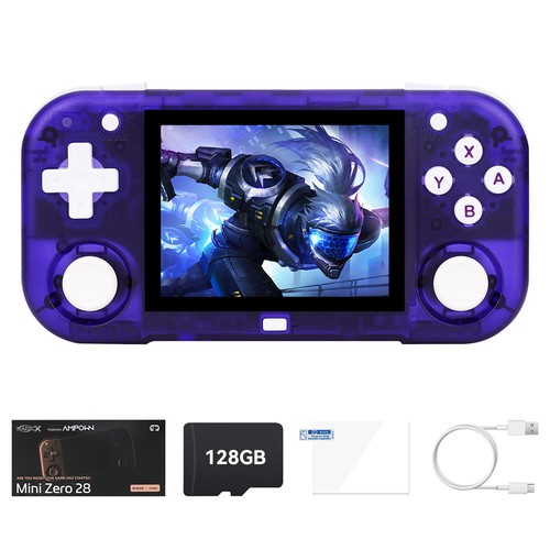 MINI ZERO 28 Handheld Game Console 64-bit Android System 2.8 Inch IPS 640*480