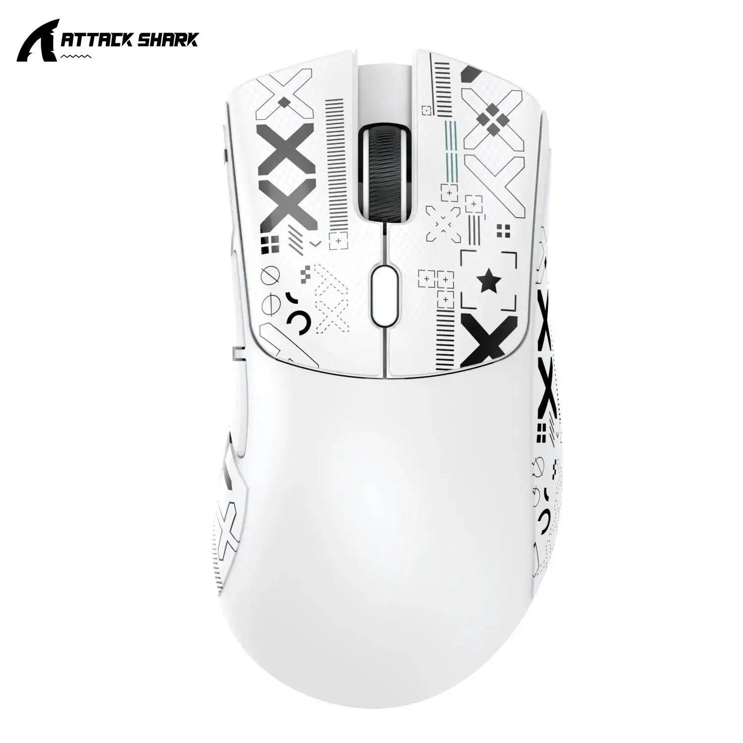 Attack Shark R1 X11 Wireless Gaming Mouse, 18K DPI PAW3311, Tri-Mode Bluetooth/2.4GHz/Wired, Lightweight, Macro Gaming Mouse