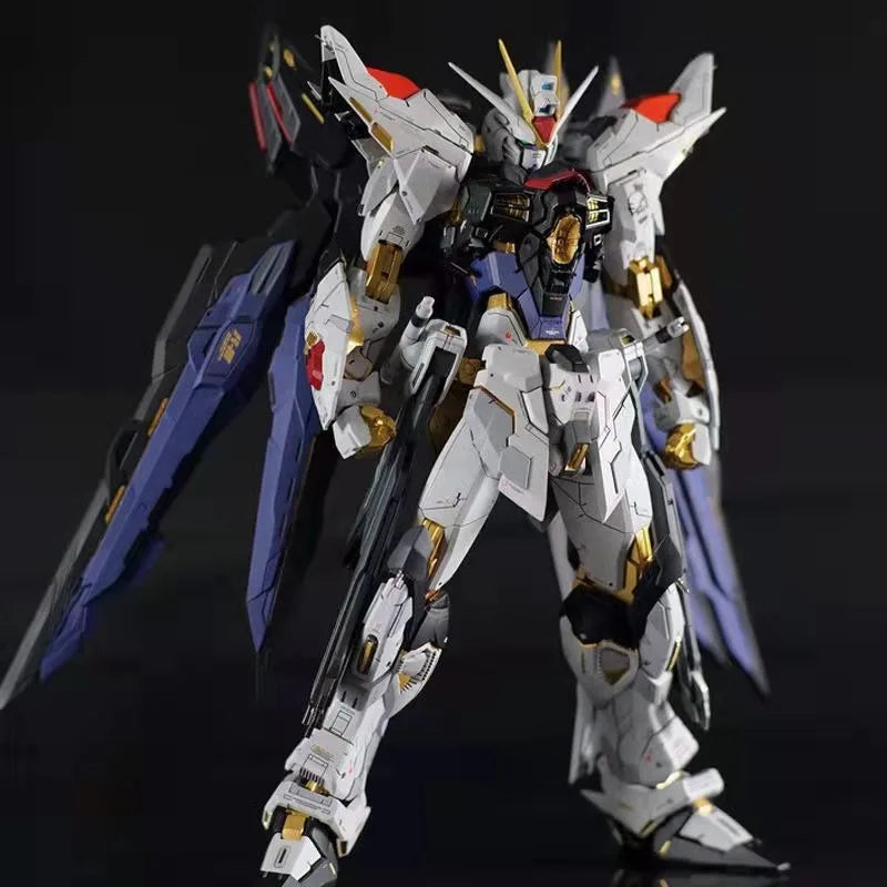 Bandai spot Gundam cartoon anime collection model HG new life light 192 1/144 attack free assembly model toys very fast delivery