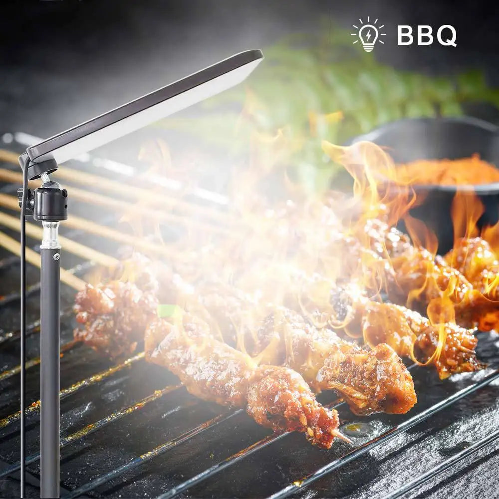 Portable Outdoors Led Work Light USB Tripod Camping Lamp Spotlight SMD Telescopic Pillar Lamps Collapsible Outdoor Picnic Light