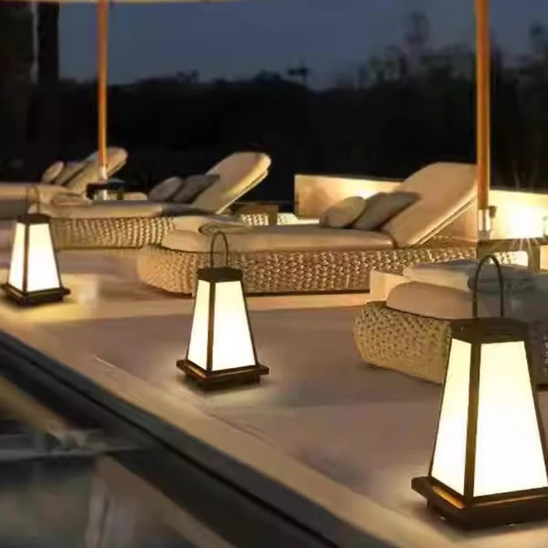 Luminous floor lamp, lawn solar LED, outdoor lighting, non solar light, outdoor courtyard decoration, outdoor courtyard light