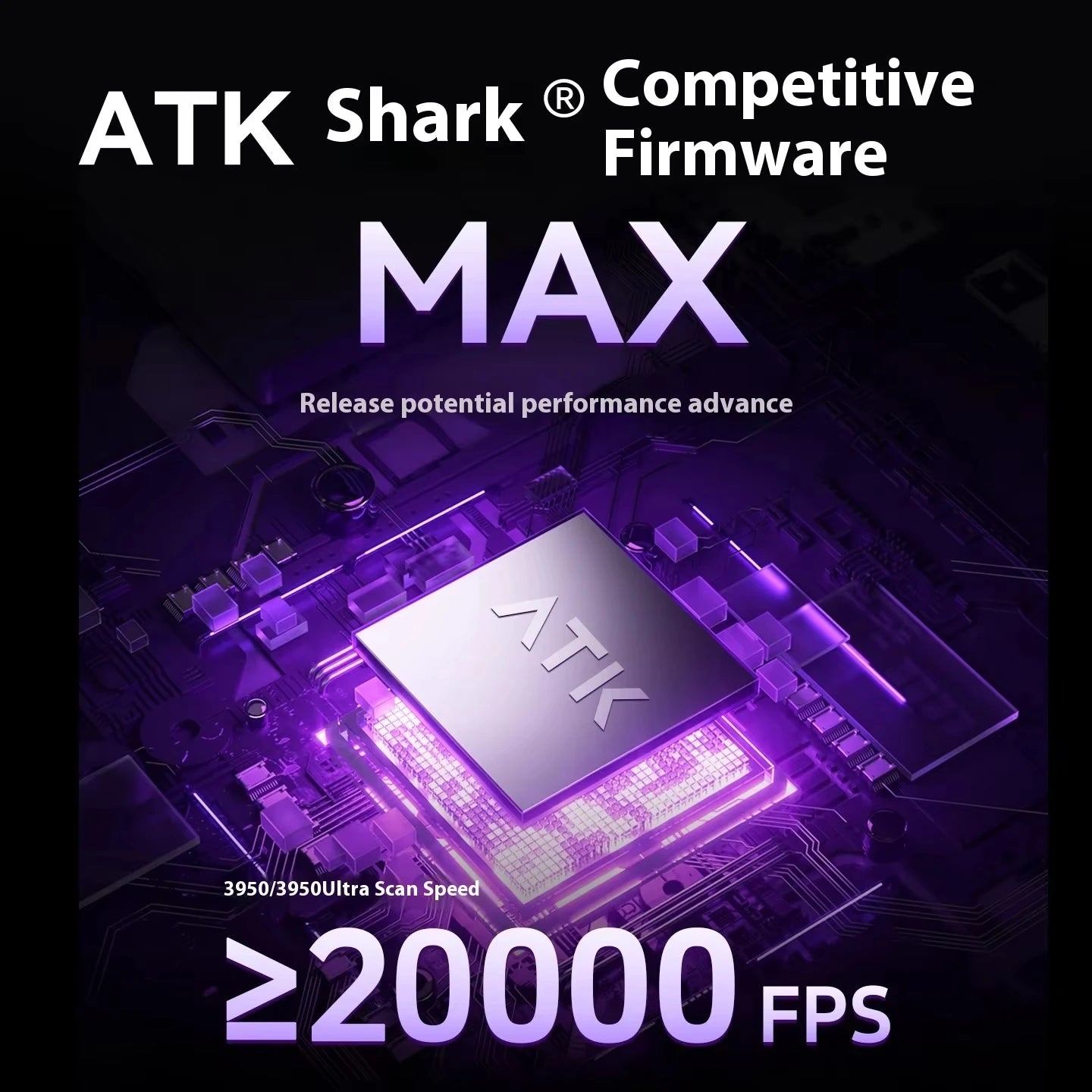 NEW ATK BlazingSky U2 INSTOCK PAW3950 8k Wireless Gaming Mouse 3mode Ultra Double 44g Lightweight E-sport Mouse Custom Accessory