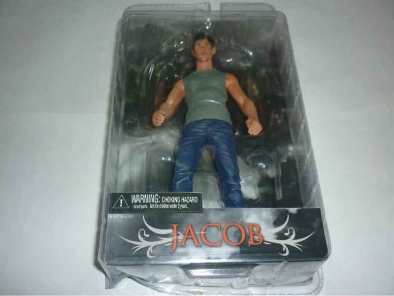 NECA Twilight Eclipse Edward Figure Classic Movie Jacob Twilight Saga-Eclipse Vampire Victoria Action Figure Model Toy 7"