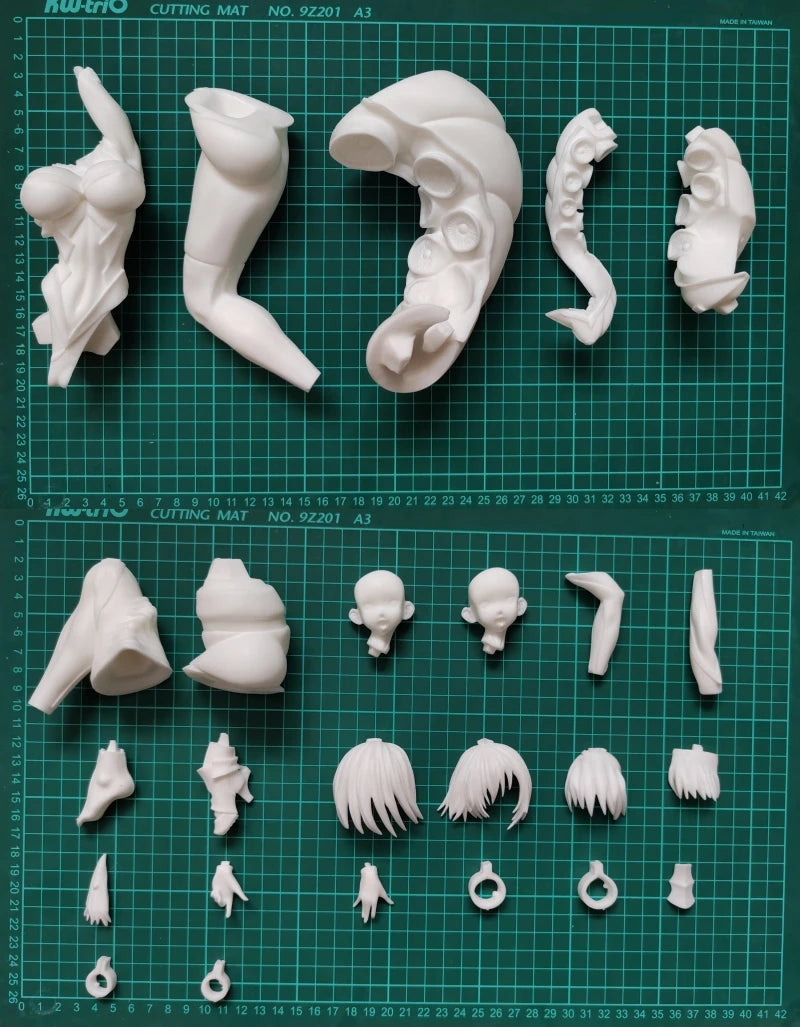 Resin Figure Kit Mash Kyrielight Octopus tentacle 1/5 WF2023s Unpainted Garage Resin Kit Model GK
