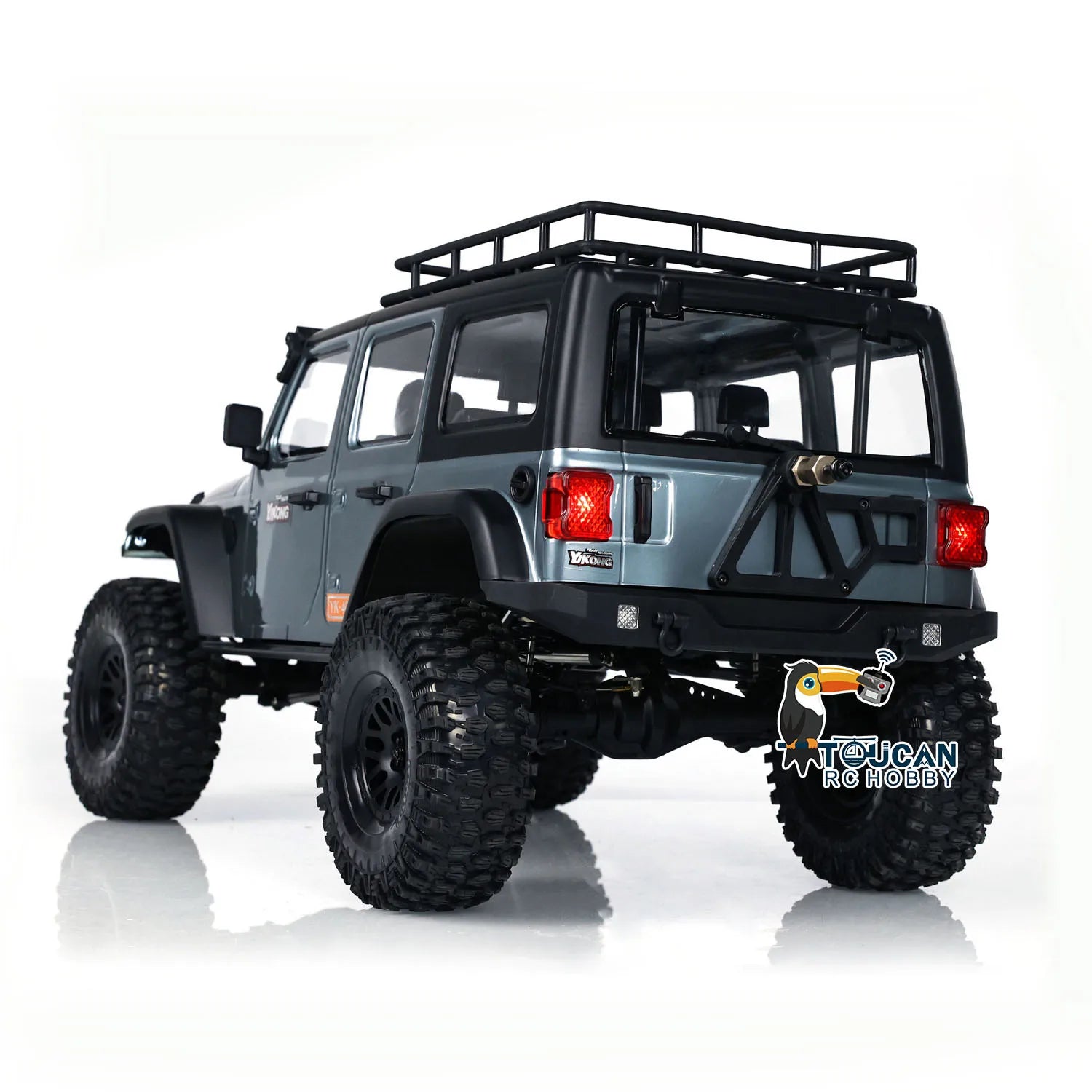 1/8 RC Crawler 4WD 4x4 Climbing Rock Car YIKONG YK4082 V3 Model Radio Control Off-road Vehicles with Light System RC Toys Gifts