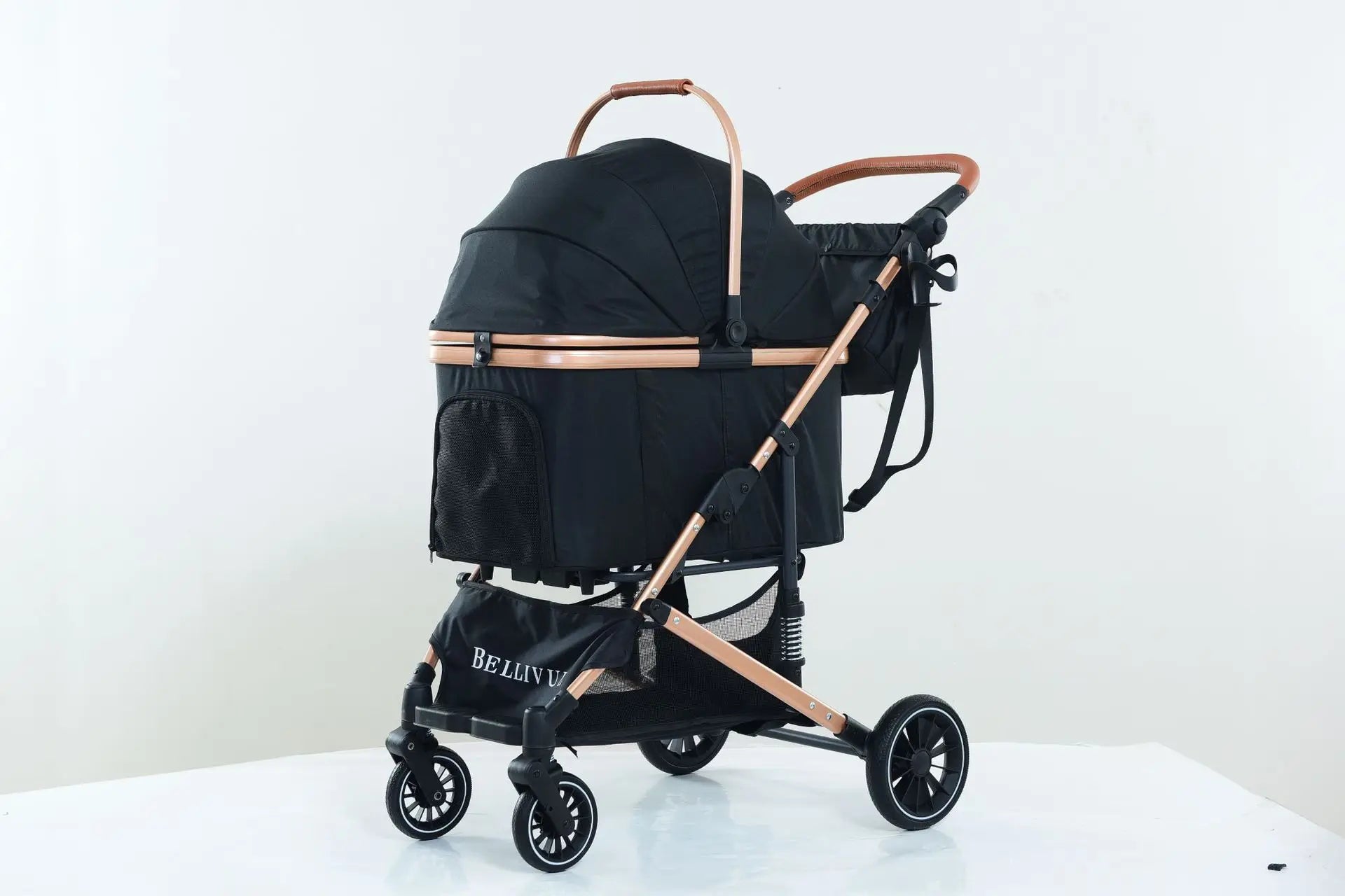 2025 New Pet Stroller Portable Pet Carrier Lightweight Foldable Dog and Cat Stroller Outdoor Travel Pet Stroller