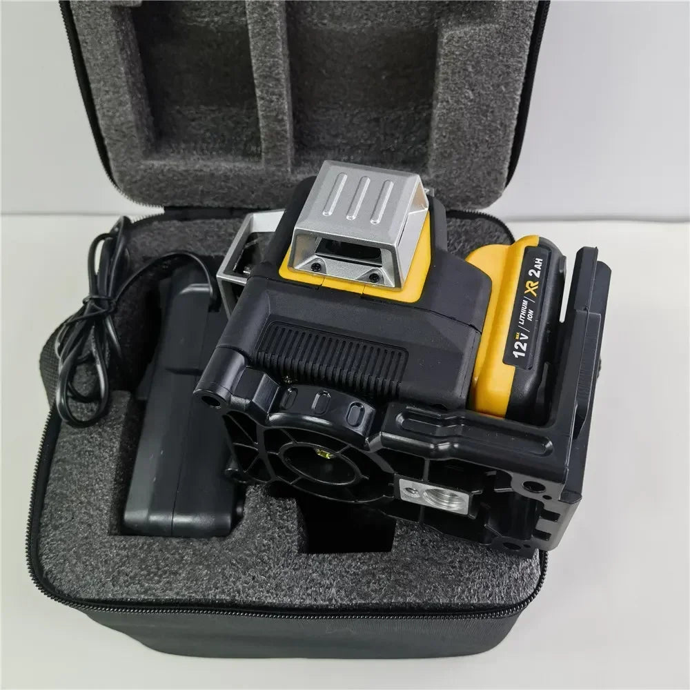 Dewalt DW089LG 3 Sides*360 Degree Vertical 12V Lithium Battery 12 Lines Laser Level Horizontal Green Light Level Meter Outdoor