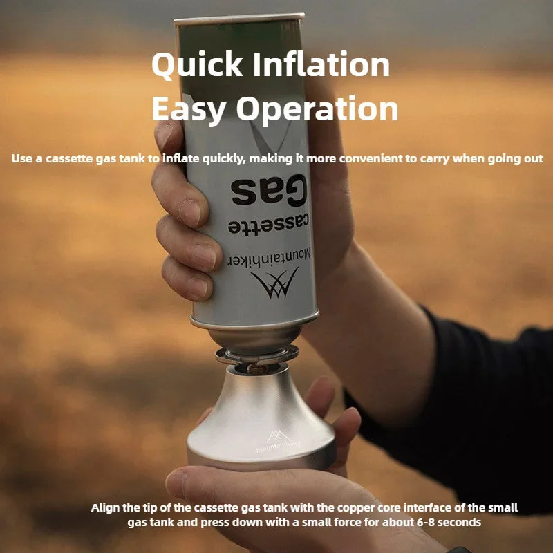 Mounthiker Aladdin Gas Lamp Lantern Retro Glass Gas Atmosphere Light Outdoor Fishing Picnic Camping Equipment Gas Candle Light