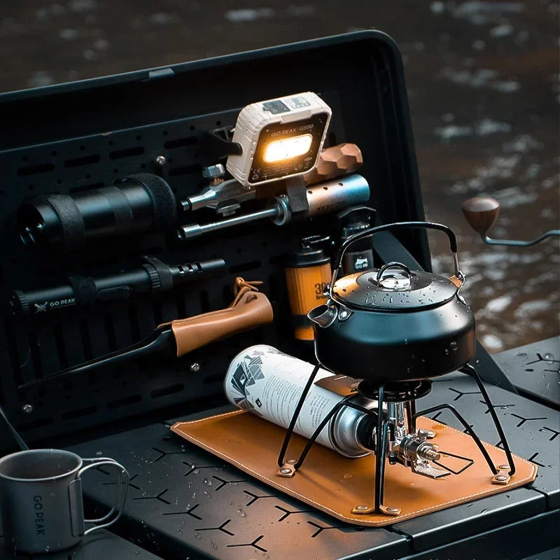 GOPEAK Upgrade G500 Small Square Lamp LED Flashlight Portable Searchlight Rechargeable Outdoor Emergency Camp Work Light