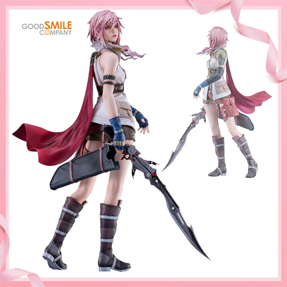 100% Original Good Smile Company Square Enix Final Fantasy XIII - Lightning  Anime Figure Action Figure Model Decoration