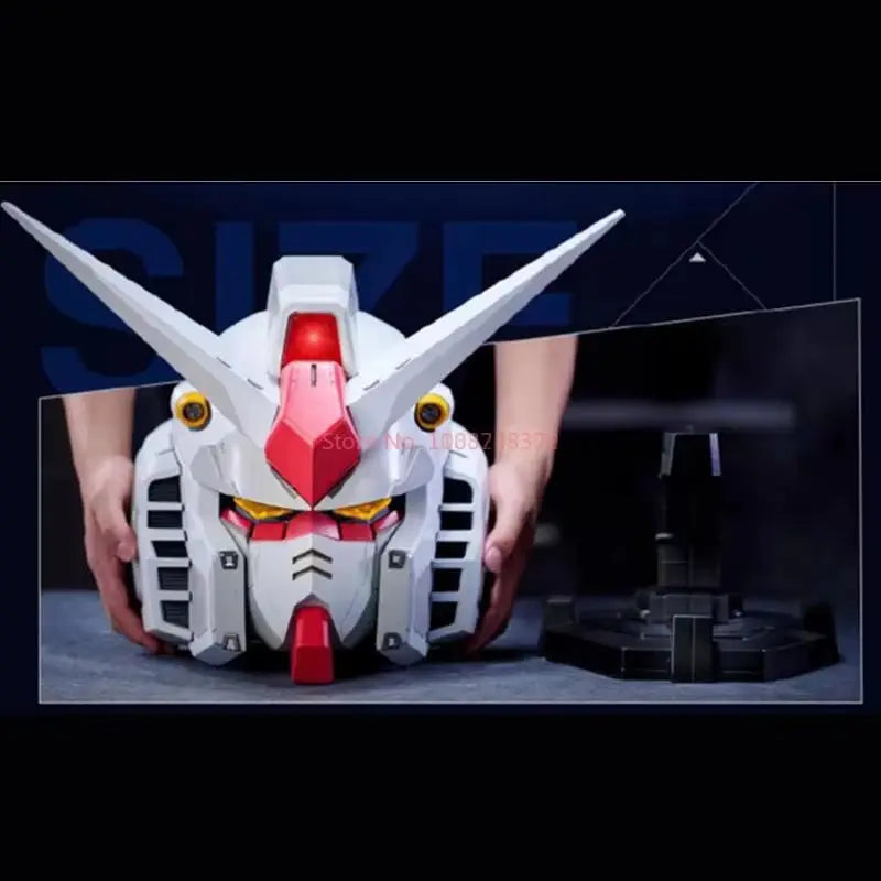 Bandai Gunpla Rx-78 Wearable Robot Model Christmas Gifts, Touch The Head To Change The Lights, Children'S Gifts
