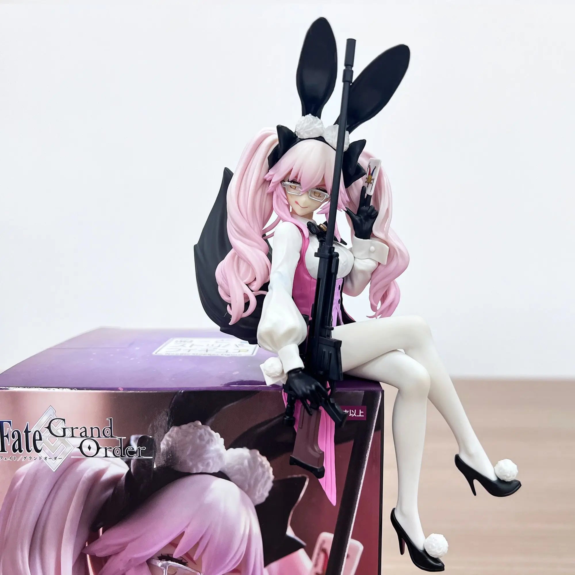 Genuine Furyu Fate Grand Order Fgo Noodle Stopper Assassin Koyanskaya Of Light Final Ascension Action Figure Model Toys