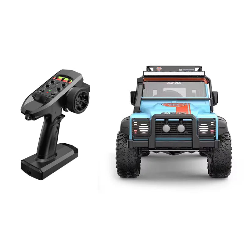 HYPER GO MJX H8H V2 FOC Brushless 1/8 RC Car PRO Climbing Vehicle 8CH Simulation Light Differential Lock APP Program RC Crawler