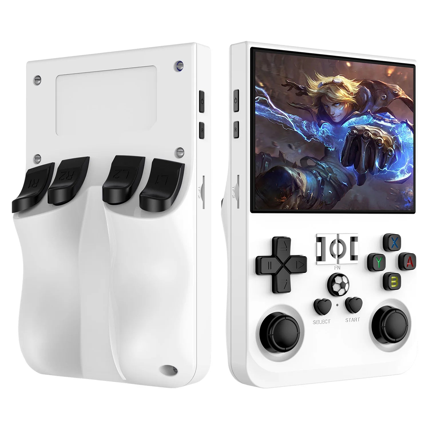 Open Source R36PRO 30000+Games Retro Handheld Video Game Console 3.5 Inch IPS Screen RK3326 Chip Portable Pocket Video Player