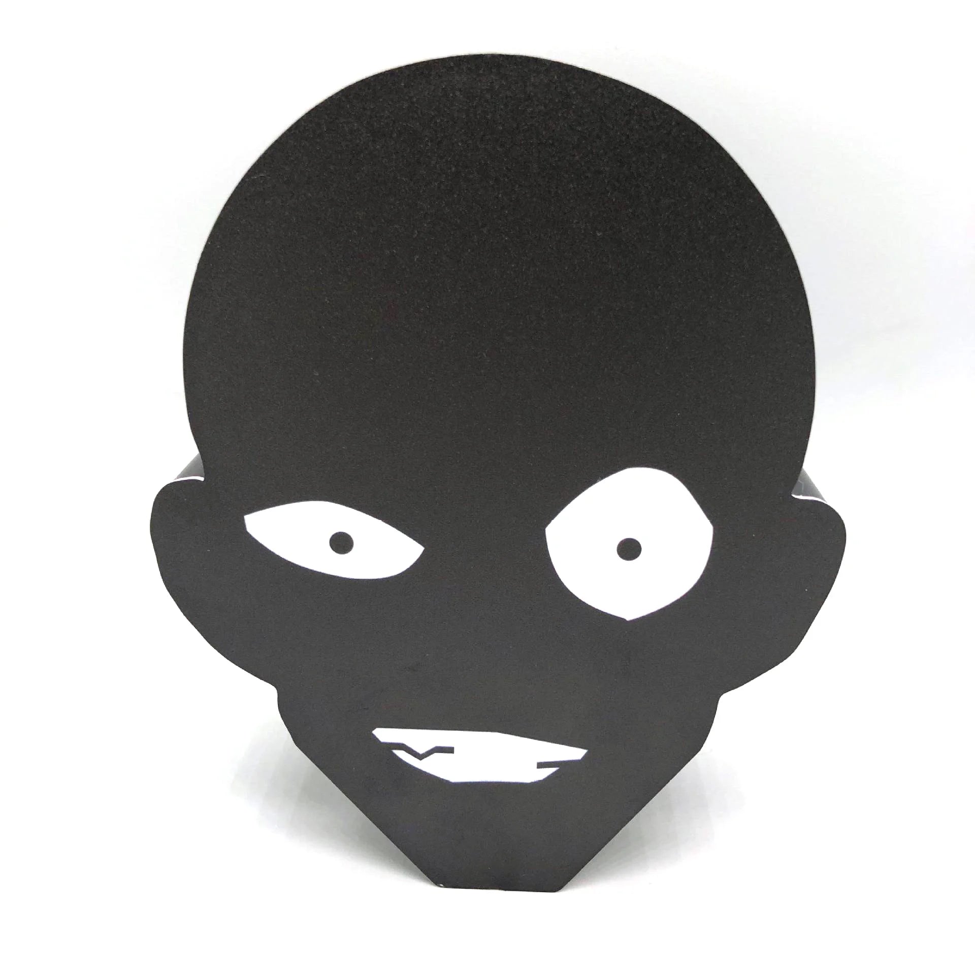 Popular Black Clothed Man Night Light Soft Light Eye Protection Funny Sand Sculpture Horror Bedhead Atmosphere Light Decoration