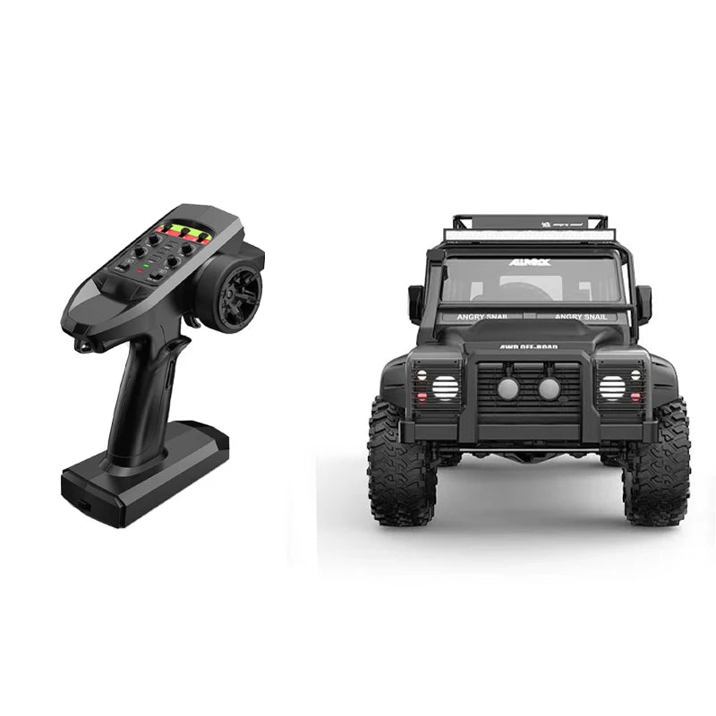 HYPER GO MJX H8H V2 FOC Brushless 1/8 RC Car PRO Climbing Vehicle 8CH Simulation Light Differential Lock APP Program RC Crawler