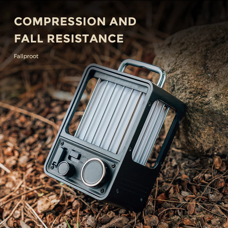 FLEXTAIL Retro Outdoor Camping Lamp Portable Villa Lantern Rechargeable Vintage Photo Props Outdoor Camping Lights