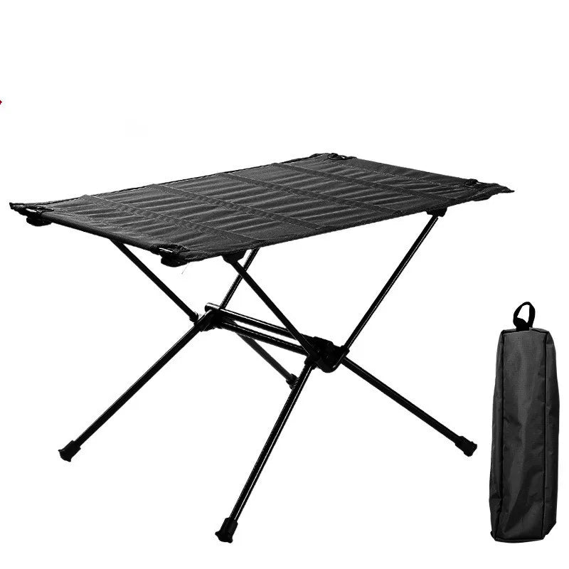 TARKA Camping Oxford Fabric Table Folding Desk Lightweight Foldable Cloth Tables Outdoor Fishing Picnic Desk Camping Equipment