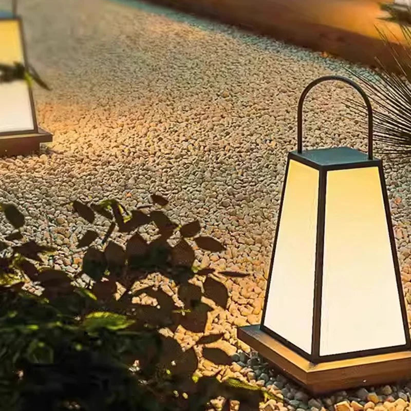 Luminous floor lamp, lawn solar LED, outdoor lighting, non solar light, outdoor courtyard decoration, outdoor courtyard light
