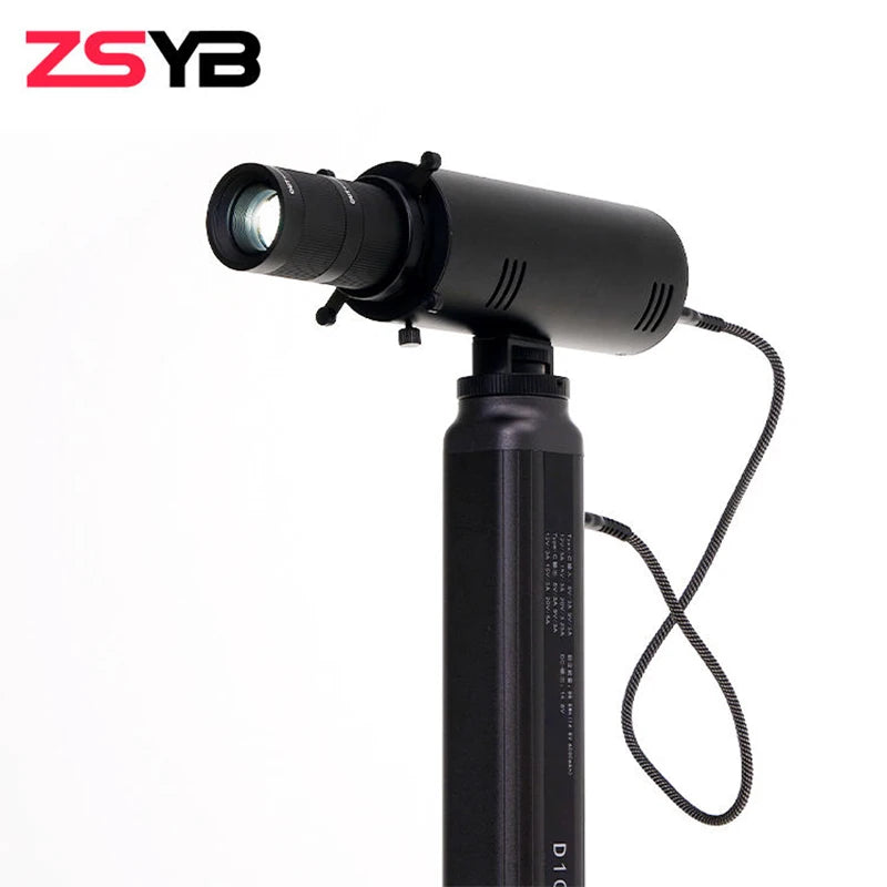 ZSYB S20 Portable Rechargeable Lighting Shape Colorful Professional Gobo Proiector Light Photo Studio Accessories
