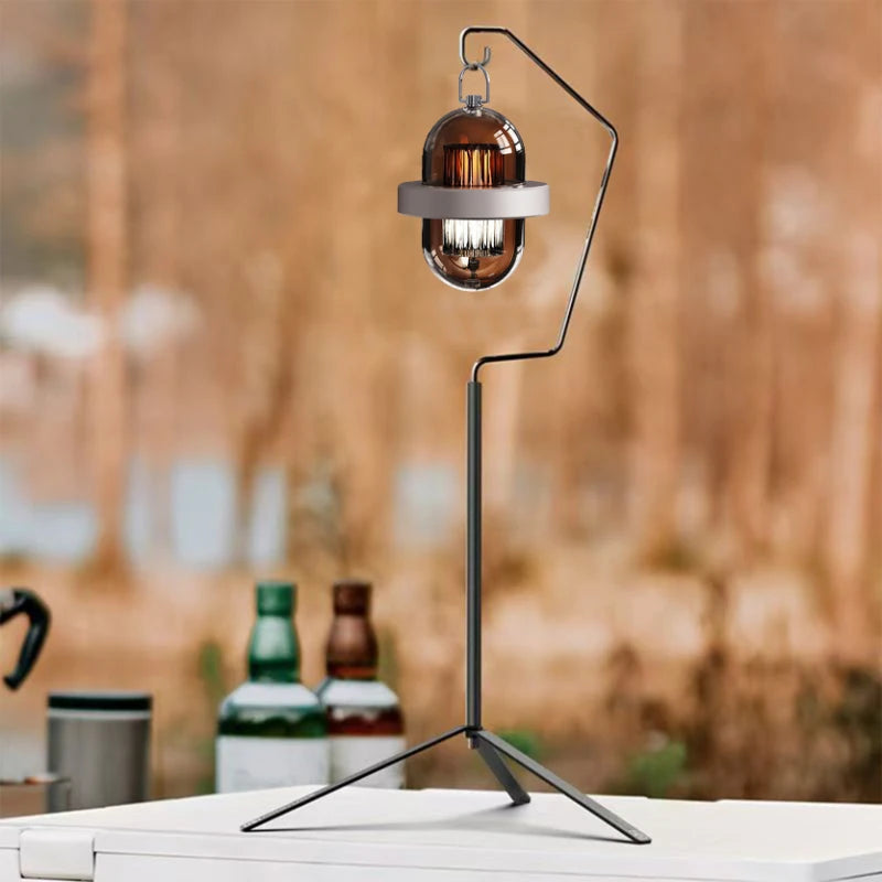 Outdoor camping atmosphere light desktop detachable lantern hanger