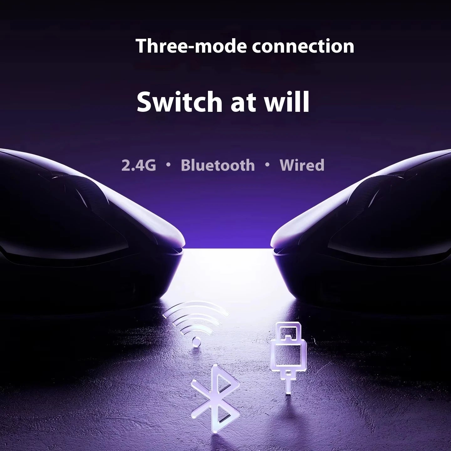 NEW ATK BlazingSky U2 INSTOCK PAW3950 8k Wireless Gaming Mouse 3mode Ultra Double 44g Lightweight E-sport Mouse Custom Accessory