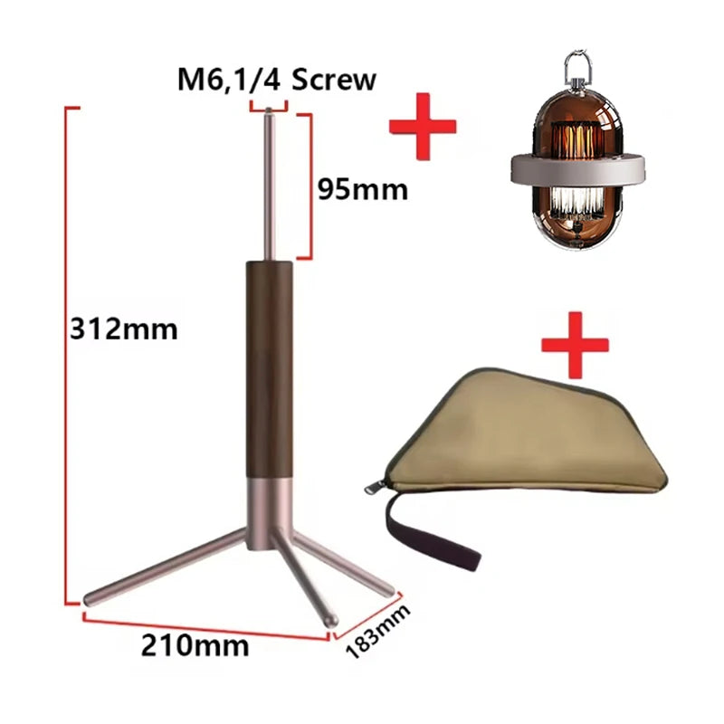 Outdoor camping atmosphere light desktop detachable lantern hanger