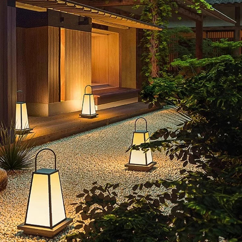 Luminous floor lamp, lawn solar LED, outdoor lighting, non solar light, outdoor courtyard decoration, outdoor courtyard light