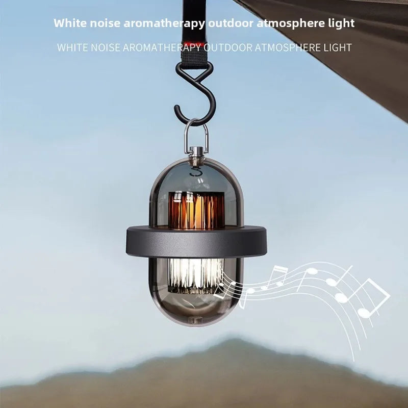 Outdoor camping atmosphere light desktop detachable lantern hanger