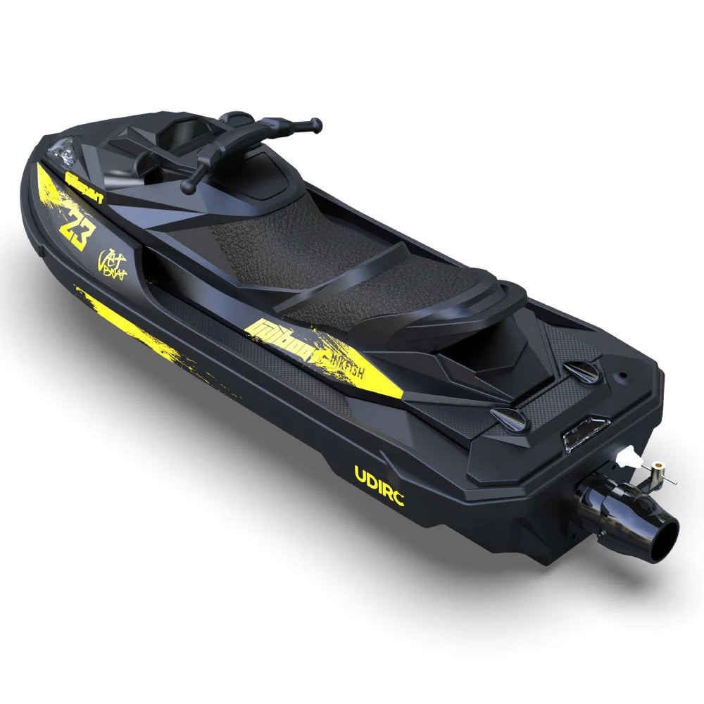 UDIRC  2.4G Jet Spray RC Boat Remote Control Speedboat Waterproof Self-Righting LED Lights RTR High-Speed Vehicles Models Toys