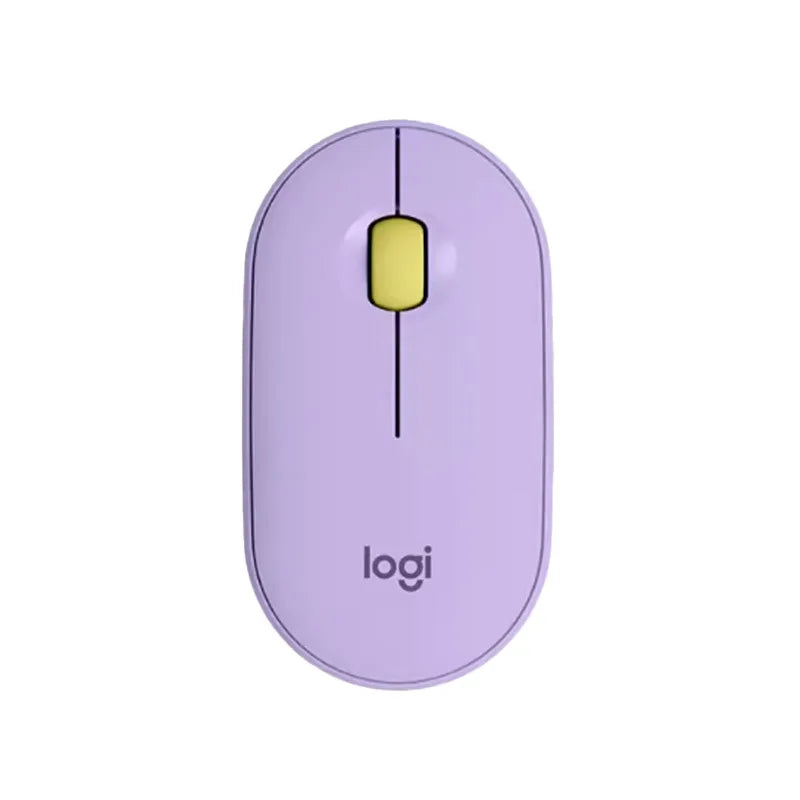 Logitech PEBBLE M350 Laptop Tablet Mouse Wireless Bluetooth Mouse Light and Thin Mute Office Mini Mouse