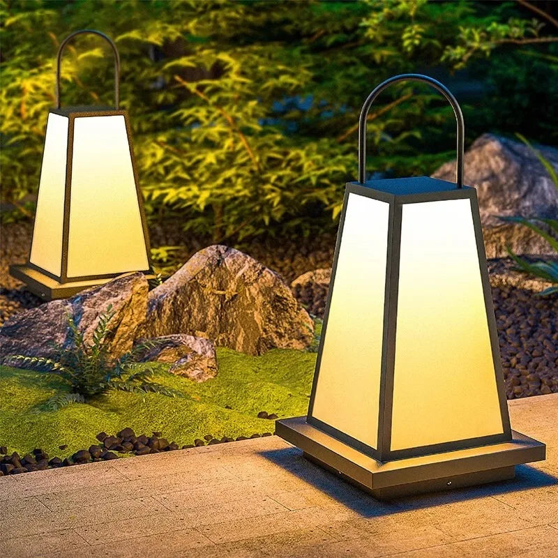 Luminous floor lamp, lawn solar LED, outdoor lighting, non solar light, outdoor courtyard decoration, outdoor courtyard light