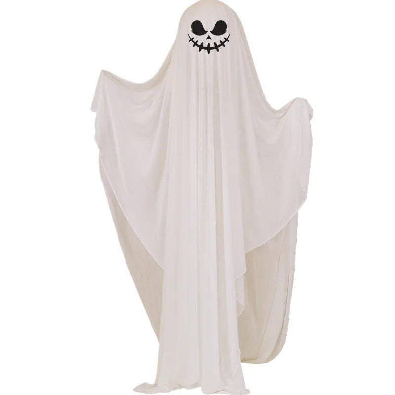 85/165CM Halloween Decorations Outdoor Spooky Light Up Ghosts Scary Standing Ghosts Decor for Front Door Porch Yard Home Party