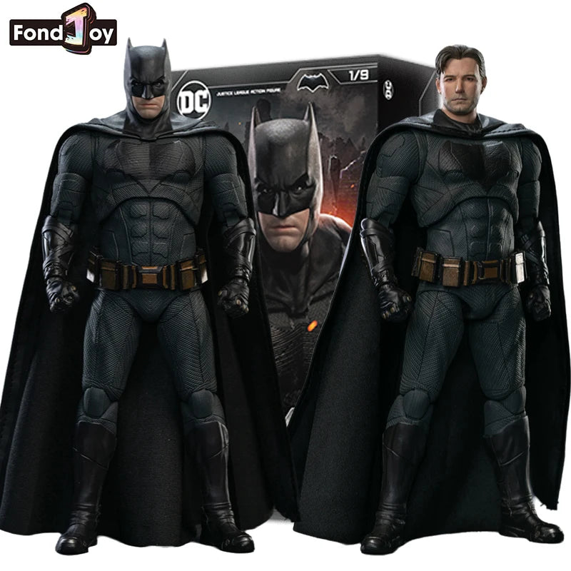 DC Batman Fondjoy Justice League Light Armor Batman Model Limited Head Sculpt Action Figures 19cm Collect Ornaments Boys Gifts