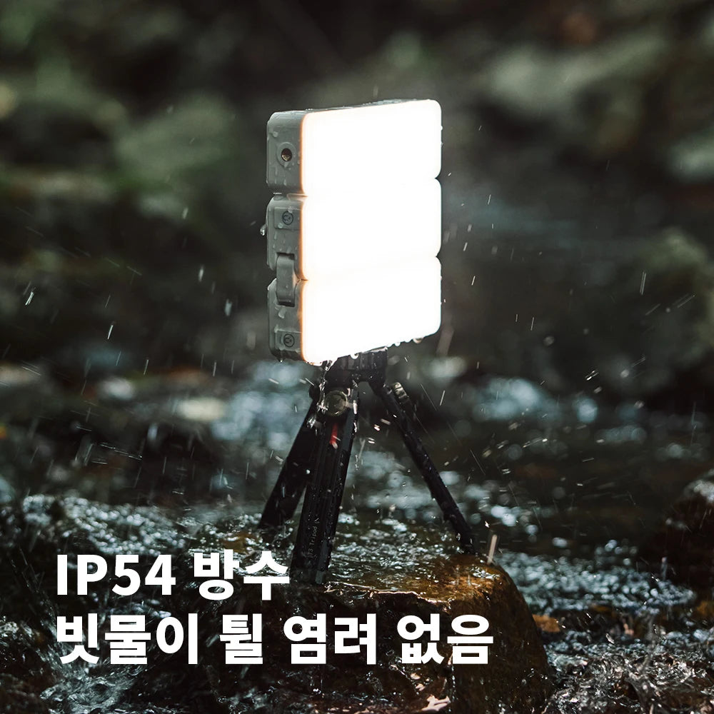 Naturehike Camping Tent Light LED Rechargeable Portable Torch Work Lamp Maintenance Lighting Outdoors Type-C Folding Light