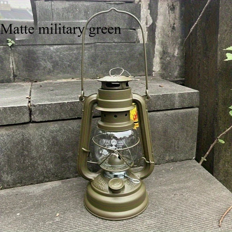 276 fire hand horse lamp retro kerosene lamp portable camping light camping light barbecue outdoor tent light emergency lighting