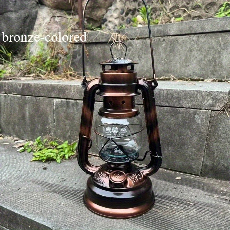 276 fire hand horse lamp retro kerosene lamp portable camping light camping light barbecue outdoor tent light emergency lighting