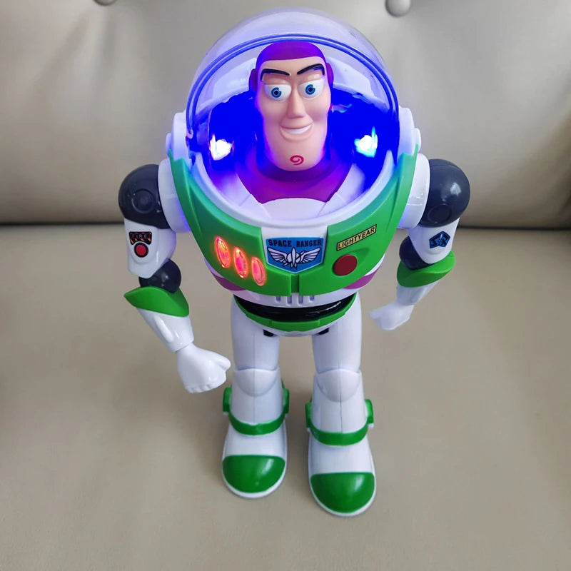New Toy Story Buzz Lightyear Model Toys Pixar Electric Walking Robot Doll Action Figure Toy Birthday Gift Toys Model For Kids