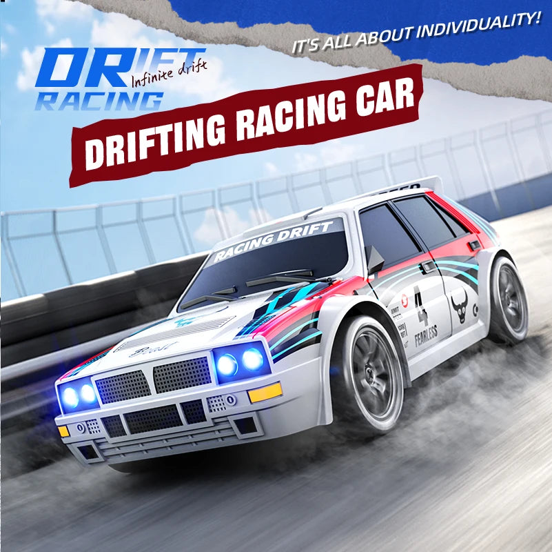 SG204 PRO 1/24 RC Car 2.4G High speed Drift 4WD Remote Control Car With Led Light Radio Controlled GTR Racing Model Boy Toy Gift