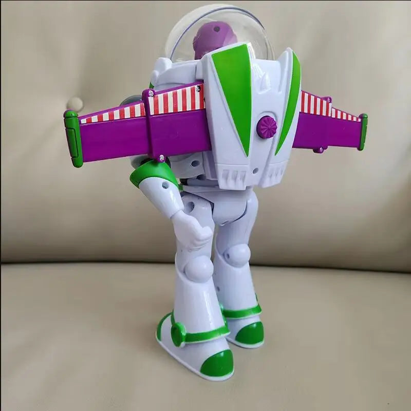 Toy Story Buzz Lightyear Model Toys Pixar Electric Walking Robot Doll Action Figure Toy Birthday Gift Toys Model For Children