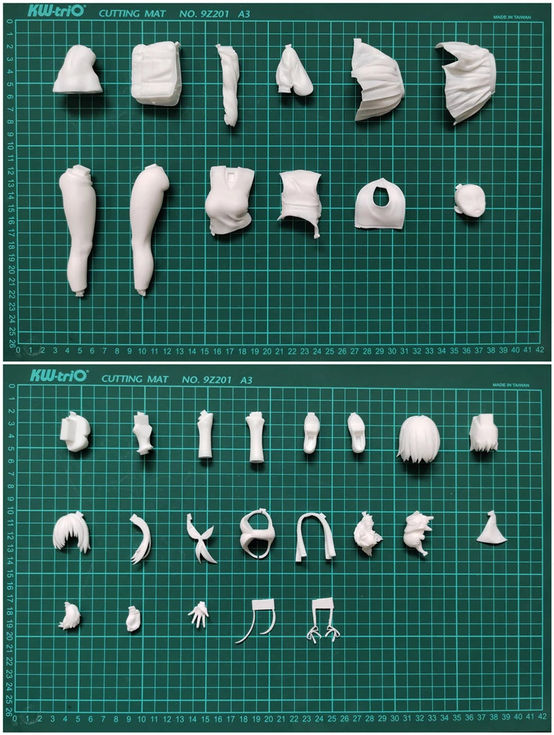 Resin Figure Kit Mash Kyrielight γγ·γ₯γ»γγͺγ¨γ©γ€γ summer uniform Fate Unpainted Garage Resin Kit Model GK