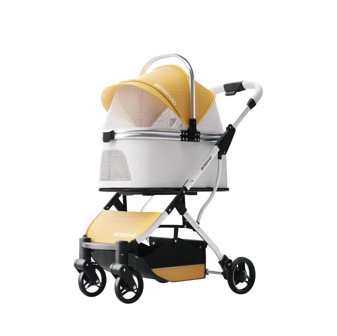 High appearance Pet Stroller Detachable Multifunctional Pet Carrier  Lightweight and Foldable  Portable Pet Stroller Dogs Buggy