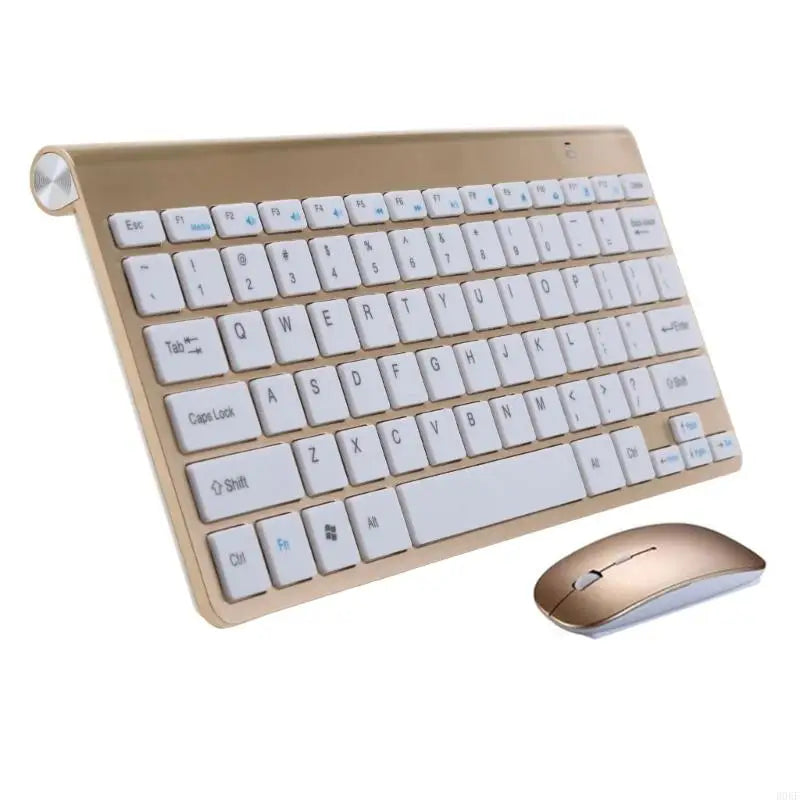 B0KF 2.4G- Wireless Keyboard and Mouse Set for Notebook Laptop Desktop PC Lightweight