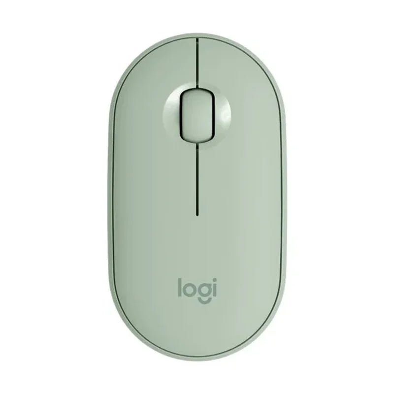Logitech PEBBLE M350 Laptop Tablet Mouse Wireless Bluetooth Mouse Light and Thin Mute Office Mini Mouse