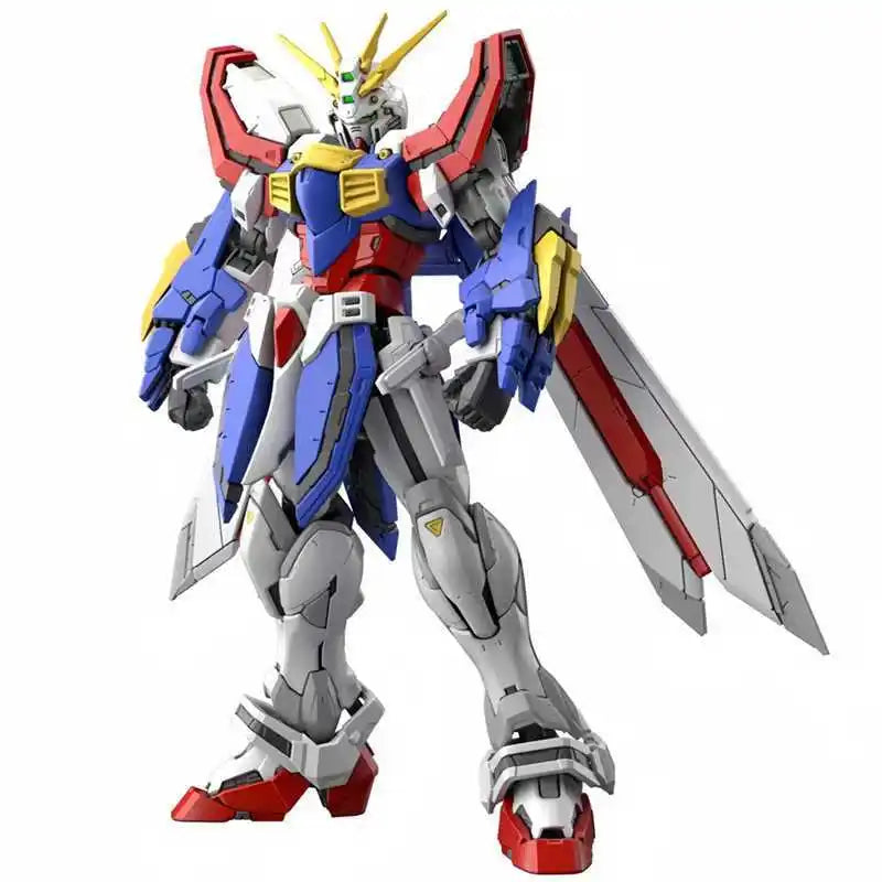 Bandai spot Gundam cartoon anime collection model HG new life light 192 1/144 attack free assembly model toys very fast delivery