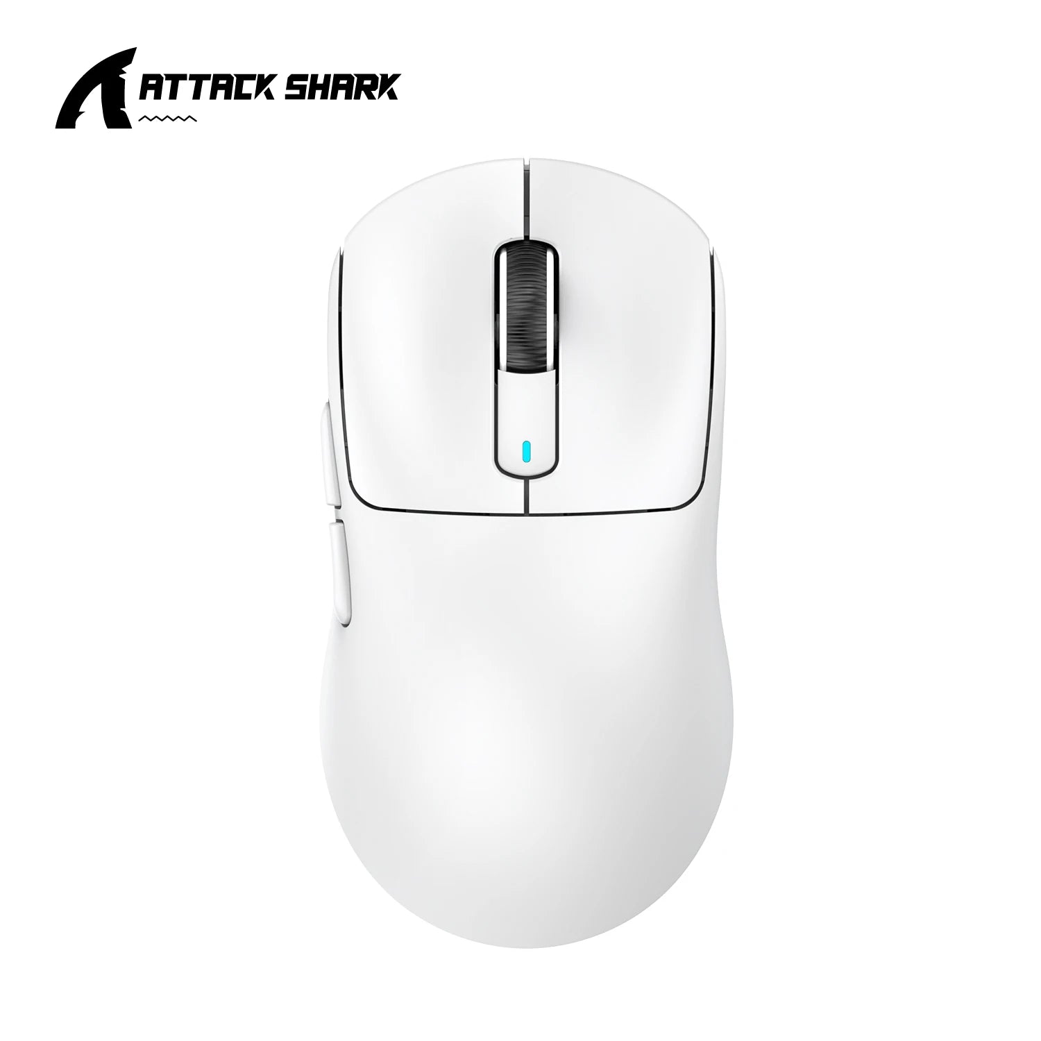 ATTACK SHARK X3 PAW3395 Bluetooth Mouse 2.4G Tri-Mode Connection,26000dpi,650IPS,49g Lightweight Macro Gaming Mouse