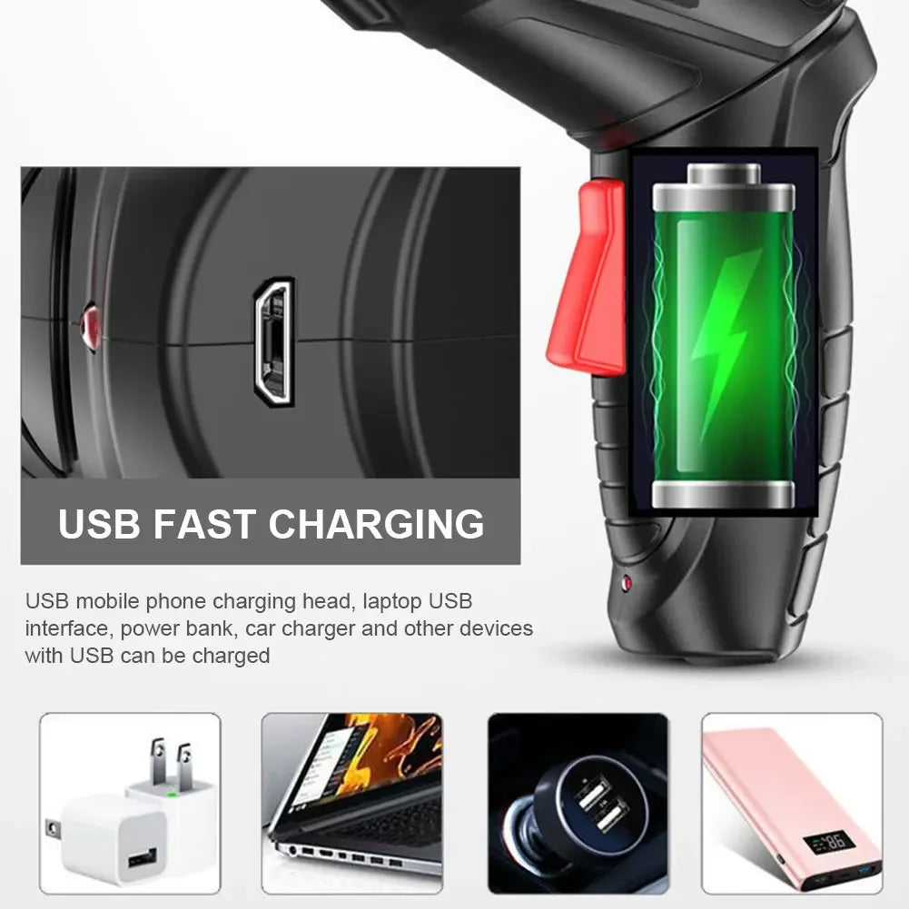 47-teiliges Akkuschrauber-Set, 3 V, 6 V, mit 1800 mAh Akku, tragbarer elektrischer Schraubendreher für die Wartung im Haushalt, Elektrowerkzeuge