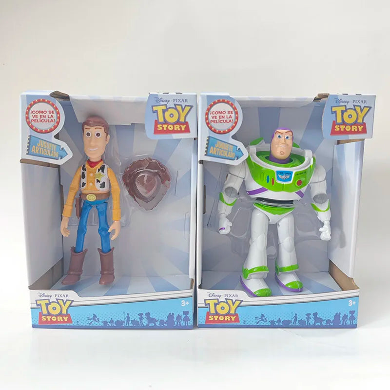 Toy Story Buzz Lightyear Model Toys Pixar Robot Doll Action Figure Toy Model For Children Birthday Gift Toys New
